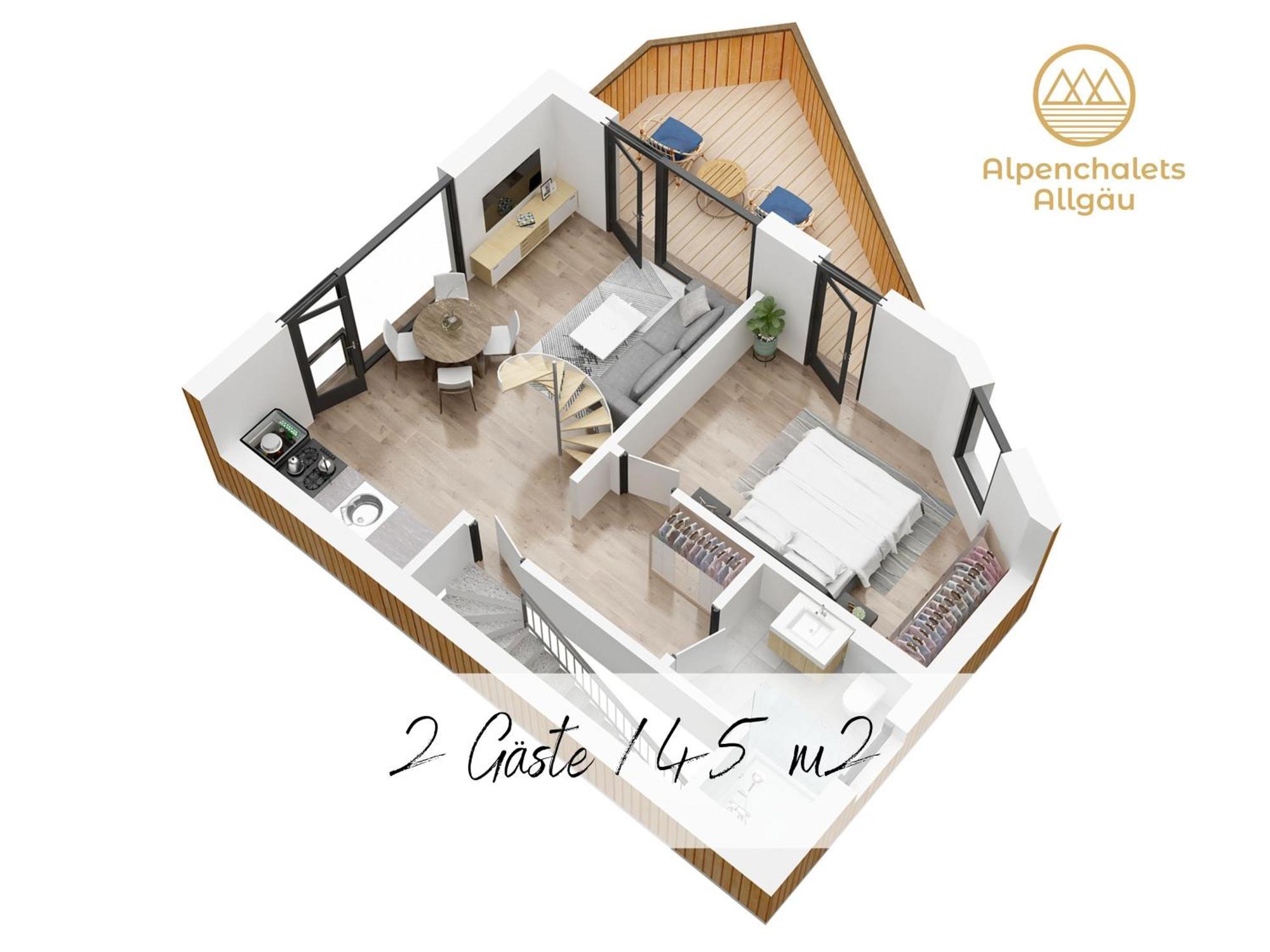 Hochwertige Alpenchalets Allgaeu Apartment